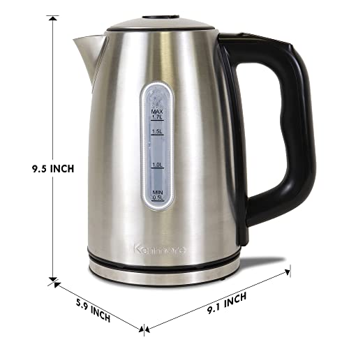 Kenmore 1.7L Cordless Electric Kettle w