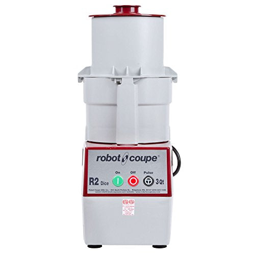 R2 Dice Continuous Feed Combination Food Processor Dicer with 3