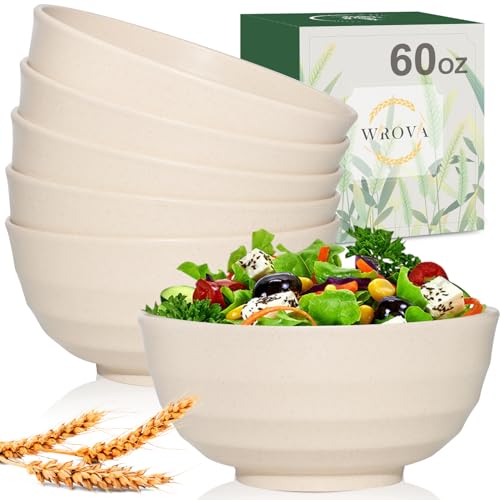 Wheat Straw Bowls Set 60 OZ