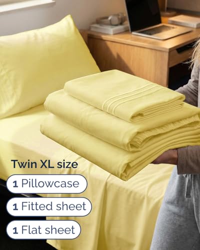 Twin XL 3 Piece Sheet Set