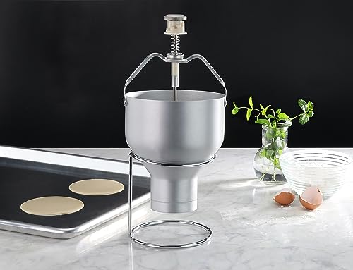 Commercial Aluminum Pancake Batter Dispenser with Stand