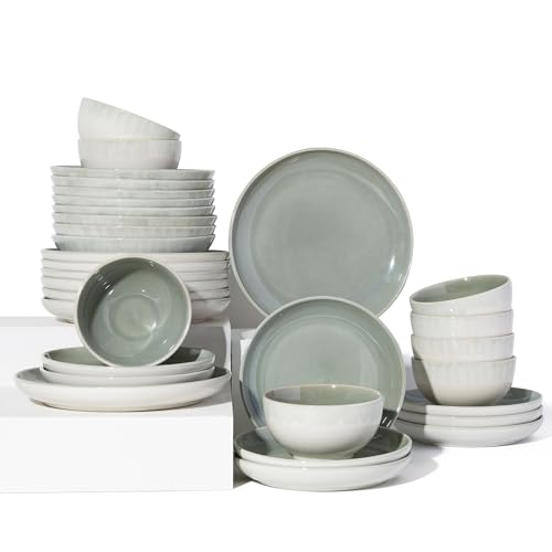Stoneware Dinnerware Sets for 8