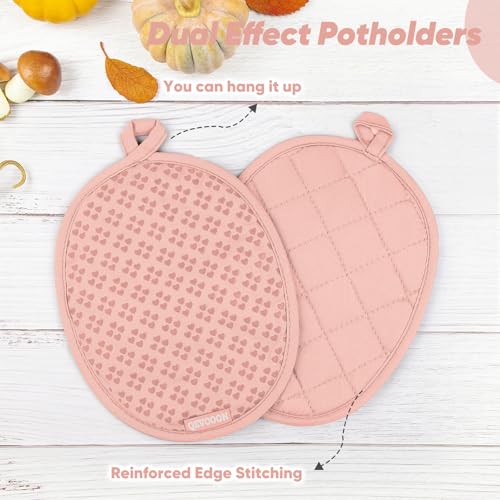 Oven Mitts and Pot Holders 4 Sets (4 Count)