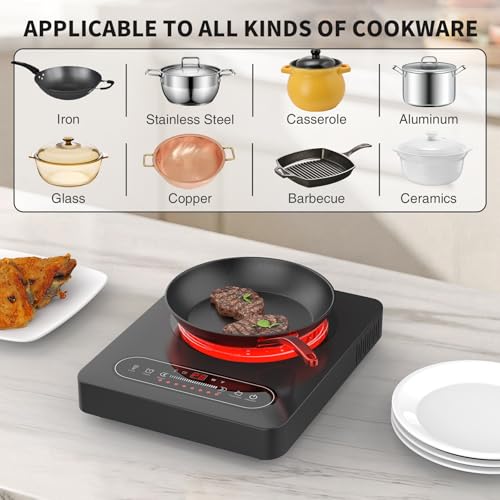 Single Burner Electric Cooktop