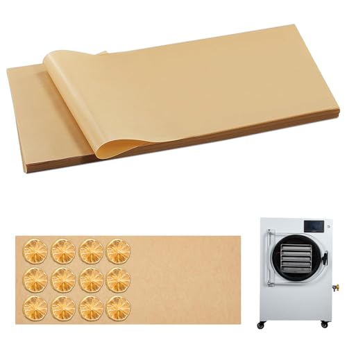 200 Pieces Unbleached Parchment Paper Air Fryer Liners Freeze Dryer Tray Mats (200 Count)