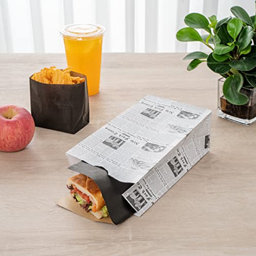 Bag Tek 4 Lb Disposable Lunch Bags (100 Count)
