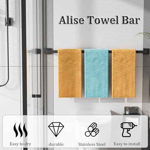 32 Inch Towel Bar for Bathroom Wall Mounted