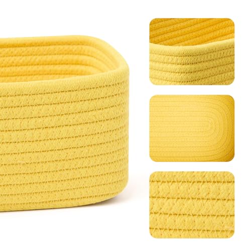 Small Storage Baskets for Organizing (4 Count)