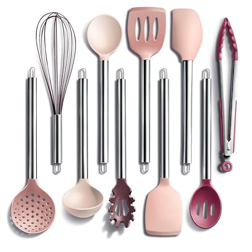 Silicone Cooking Utensils (10 Count)