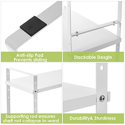 Expandable Cabinet Shelf Organizer Rack