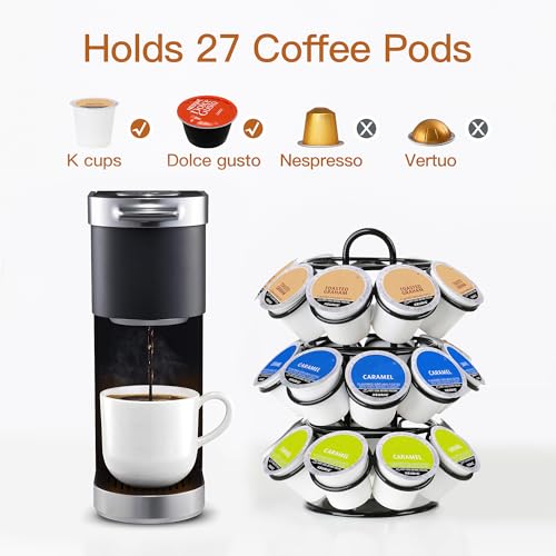Rotating Coffee Pod Holder for Keurig Pods