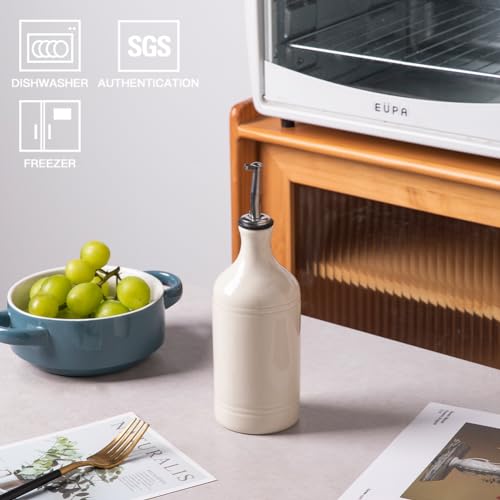 Sweejar Ceramic Olive Oil Dispenser Bottle