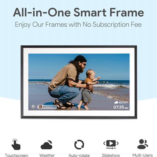 15.6'' Digital Picture Frame with 1920x1080 IPS Touch Screen