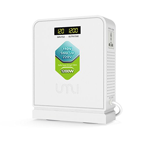 1200W 110 to 220 Voltage Step up Converter Europe Appliance Use in US
