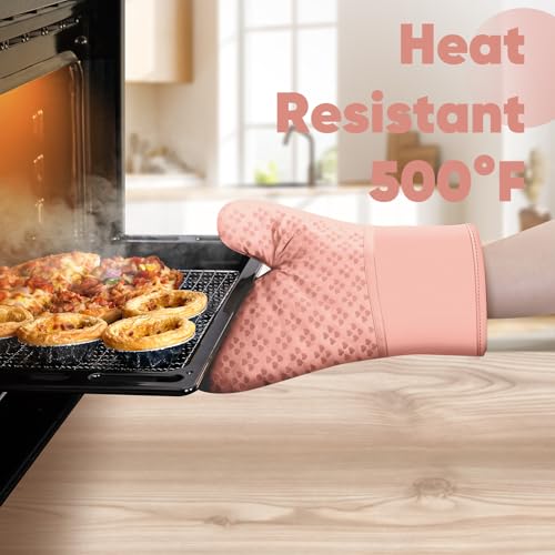 Oven Mitts and Pot Holders 4 Sets (4 Count)