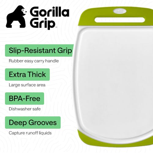 BPA Free Reversible Kitchen Cutting Board (3 Count)