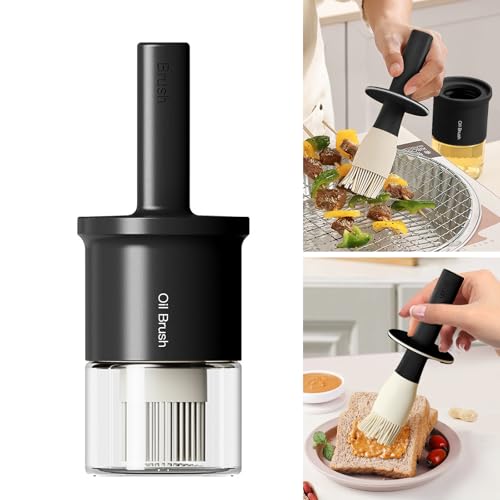 Oil Dispenser with Brush for Kitchen