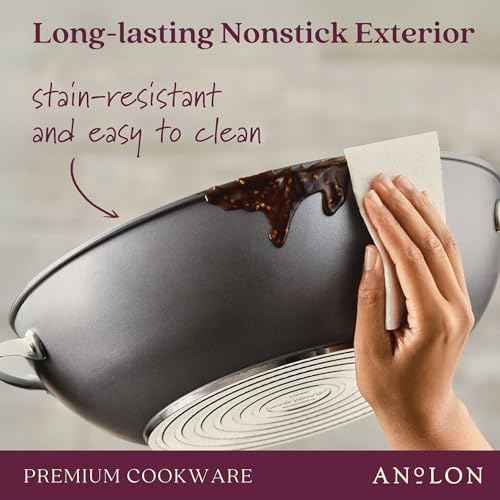 Accolade Forged Hard Anodized Nonstick Wok