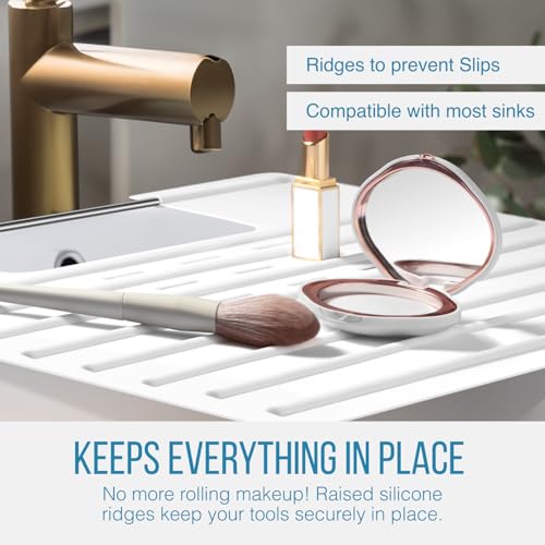 Bathroom Sink Cover & Silicone Makeup Mat