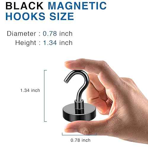 Magnetic Hooks for Cruise Essentials 2026 Cabins Door 25 Pack (25 Count)