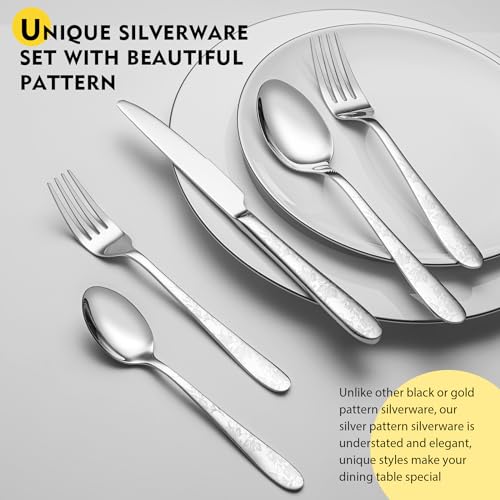 40 Piece Silverware Set (40 Count)