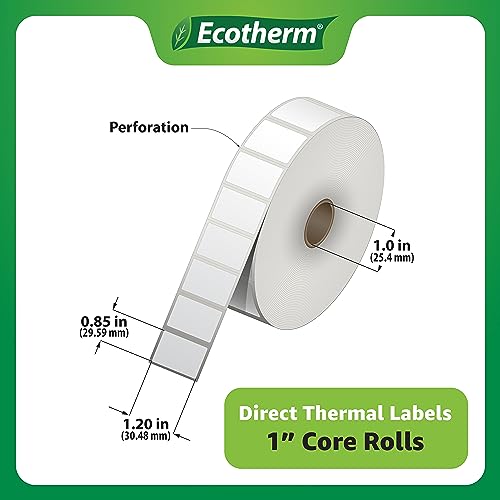 1.2" x .85" Thermal Labels (16260 Count)