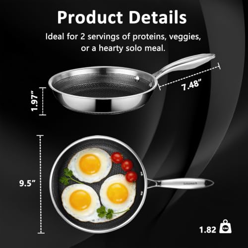 9.5" Hybrid Nonstick Frying Pan