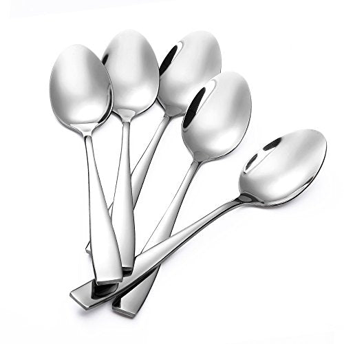 24 Piece Large Stainless Steel Dinner Spoons (24 Count)