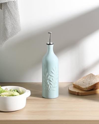 Sweejar Large Ceramic Olive Oil Dispenser Bottle