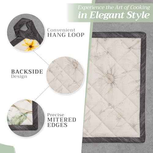 Pot Holders 100% Cotton Potholders (2 Count)