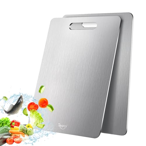 2 Pack Titanium Cutting Board (2 Count)
