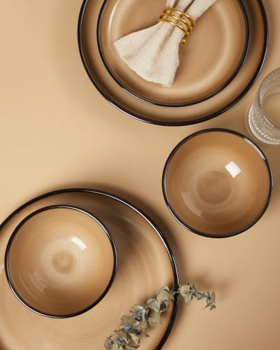 Stoneware Dinnerware Sets for 4