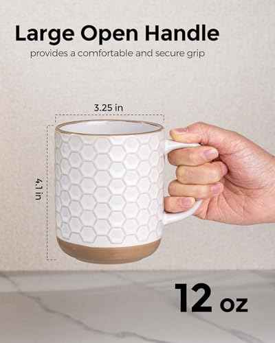 Coffee Mugs Set of 4 (4 Count)