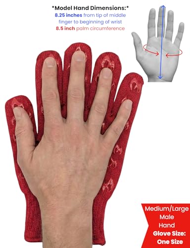 Grill Armor Oven Gloves with Fingers