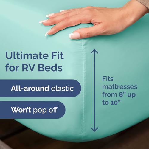 Short Queen Size 4 Piece Bed Sheet Set (4 Piece Set)