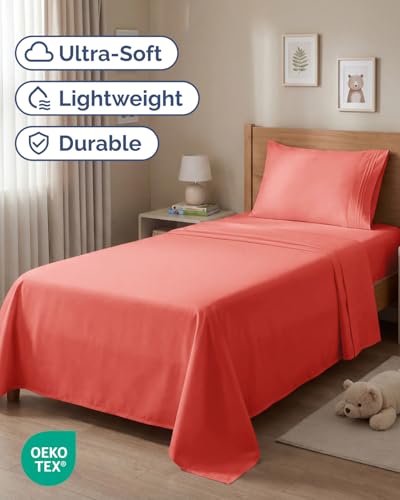 Twin Size 3 Piece Sheet Set (3 Count)