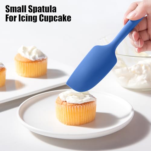 600°F Heat Resistant Silicone Spatula Scrapers (4 Count)
