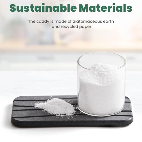 3PCS Water Absorbing Diatomaceous Earth Tray for Sink