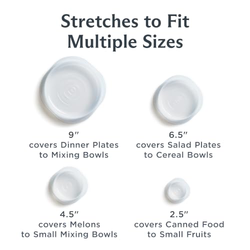 Reusable Silicone Stretch Lids (4 Count)