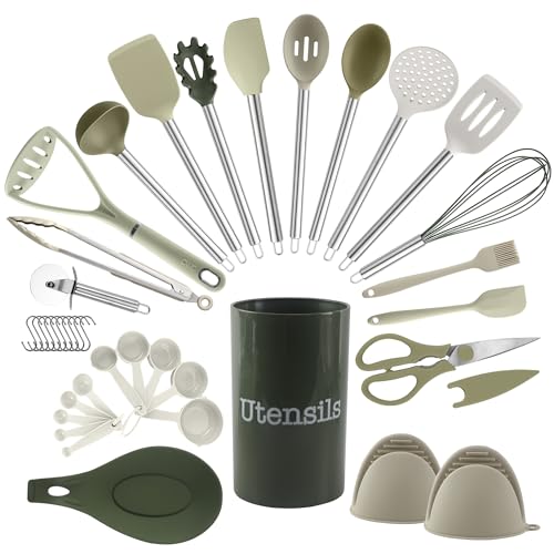 Silicone Cooking Utensils (38 Count)