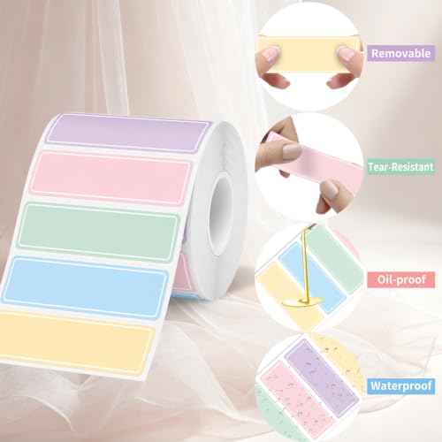 300PCS Removable Labels