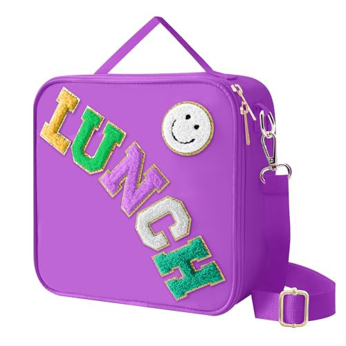 Insulated Lunch Bag With Adjustable Shoulder Strap