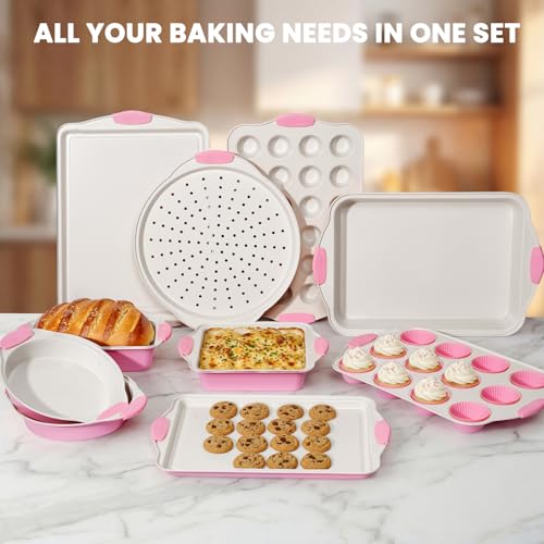 22 PCS Nonstick Baking Pans Set (22 Count)