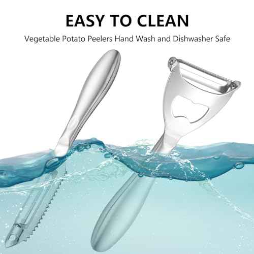 Potato Peelers Set Stainless Steel Peeler (2 Count)