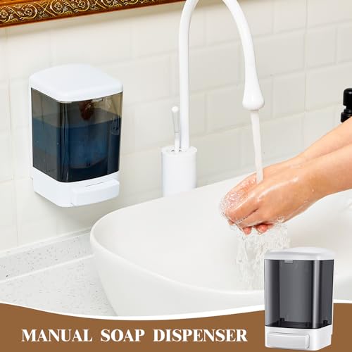 1 Pcs Wall Mounted Soap Dispenser