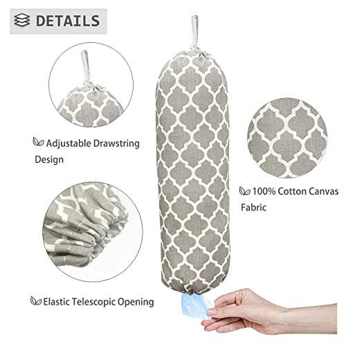 Wall Mount Plastic Bag Organizer