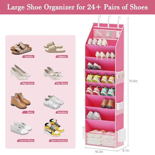 Shoe Storage Over the Door Shoe Organizer
