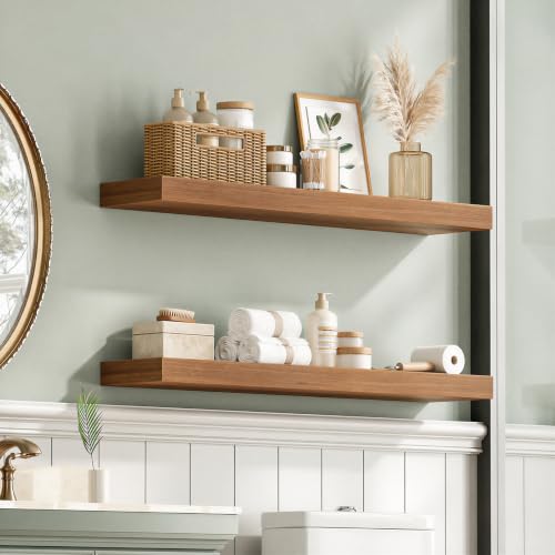 31.5" Floating Shelves for Wall (2 Count)