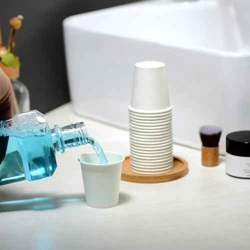 Disposable Paper Coffee Cups 3 oz 1000 Count