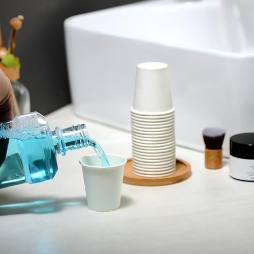 Disposable Paper Coffee Cups 3 oz 500 Count
